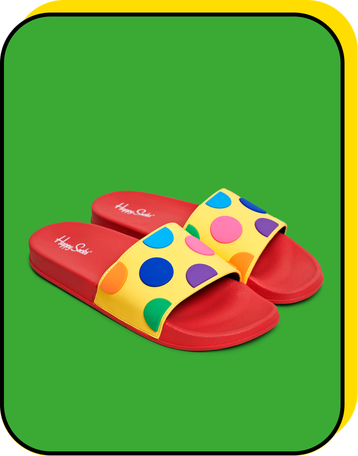 Happy socks slippers shop