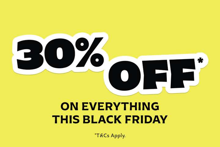 30% OFF Black Friday