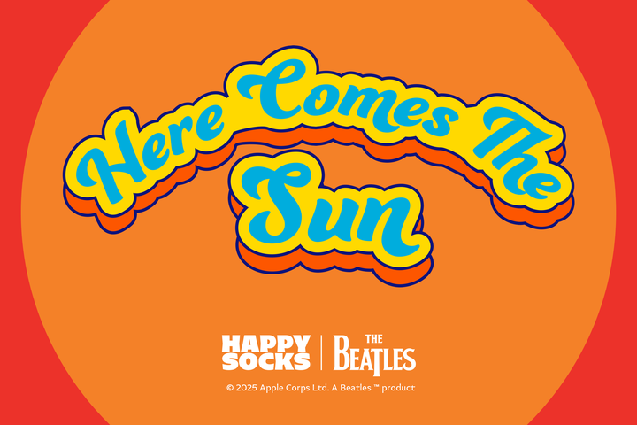 Happy Socks x The Beatles: Here Comes the Sun