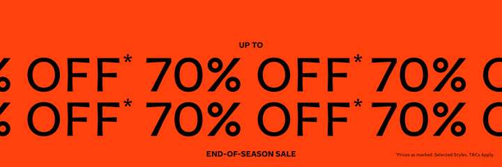 Up to 60% off outlet