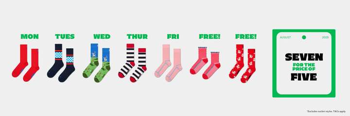 7 for 5: Socks for the Week Sorted!