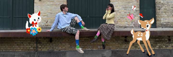Seriously cute Happy Socks. 
