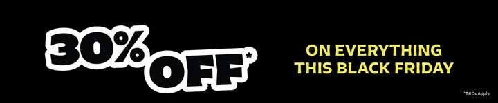 30% OFF Black Friday