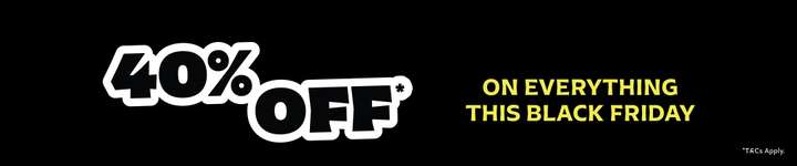 40% OFF Black Friday