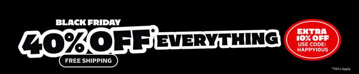 40% OFF Black Friday