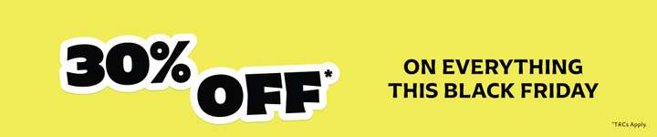 30% OFF Black Friday