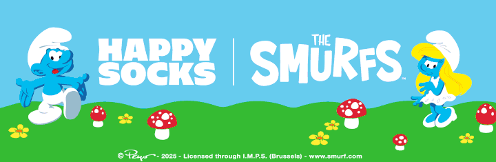 The Smurfs x Happy Socks