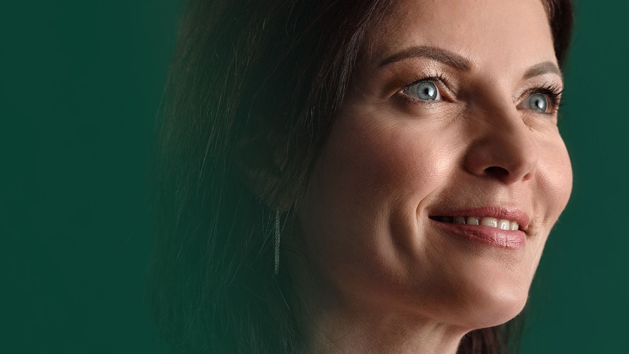 Nahaufnahme einer Frau