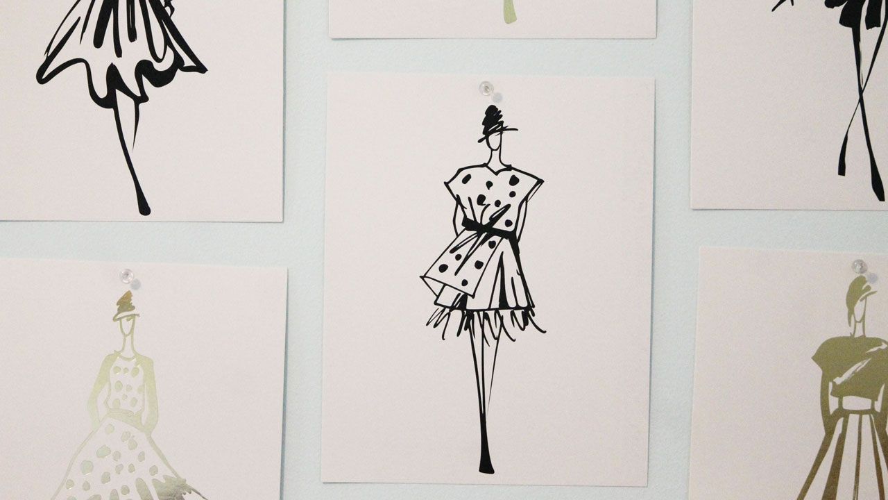 How to Choose a Good Pose for Your Fashion Drawings - dummies