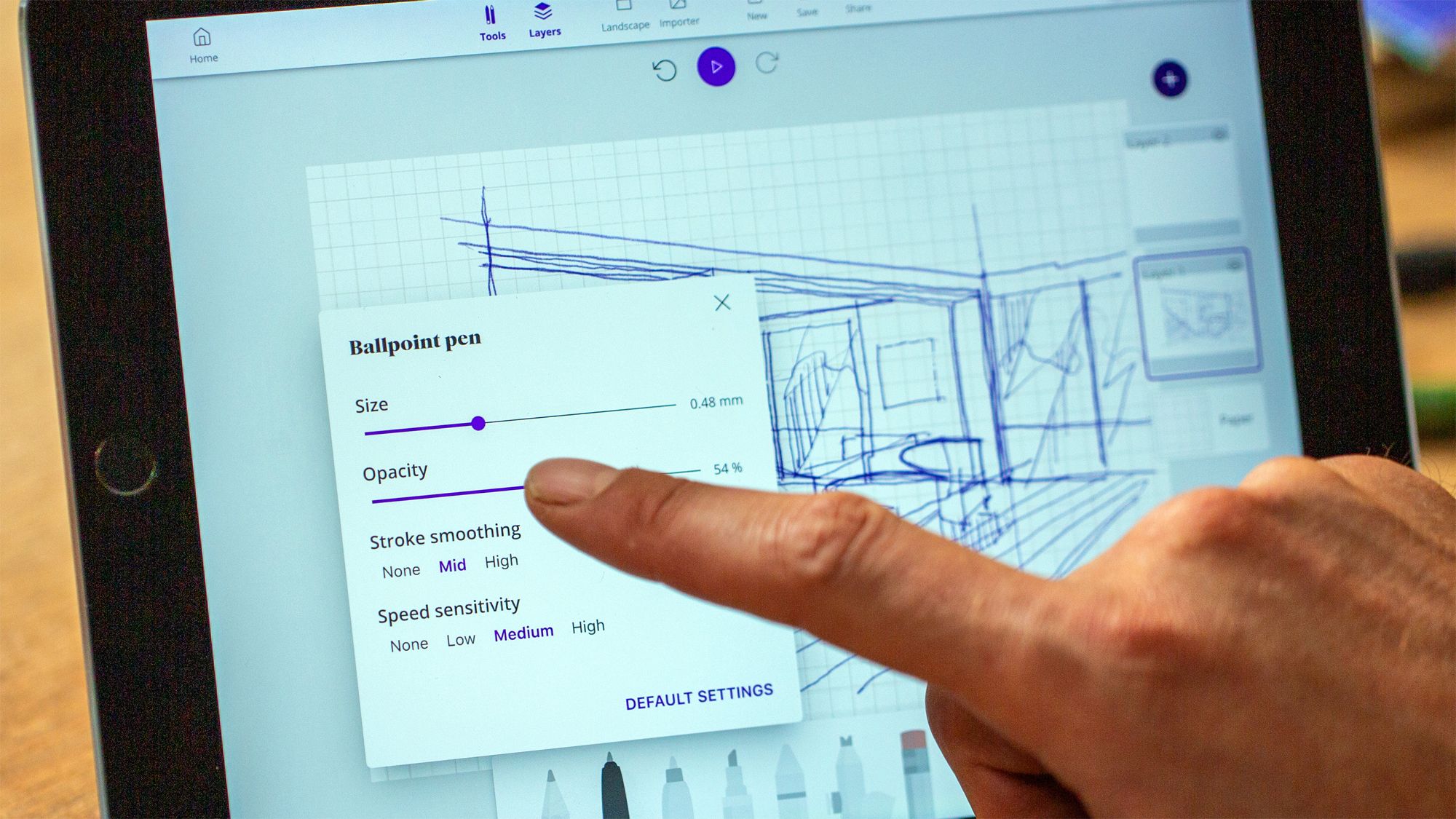 Drawing with a graphic tablet: tips and tricks.