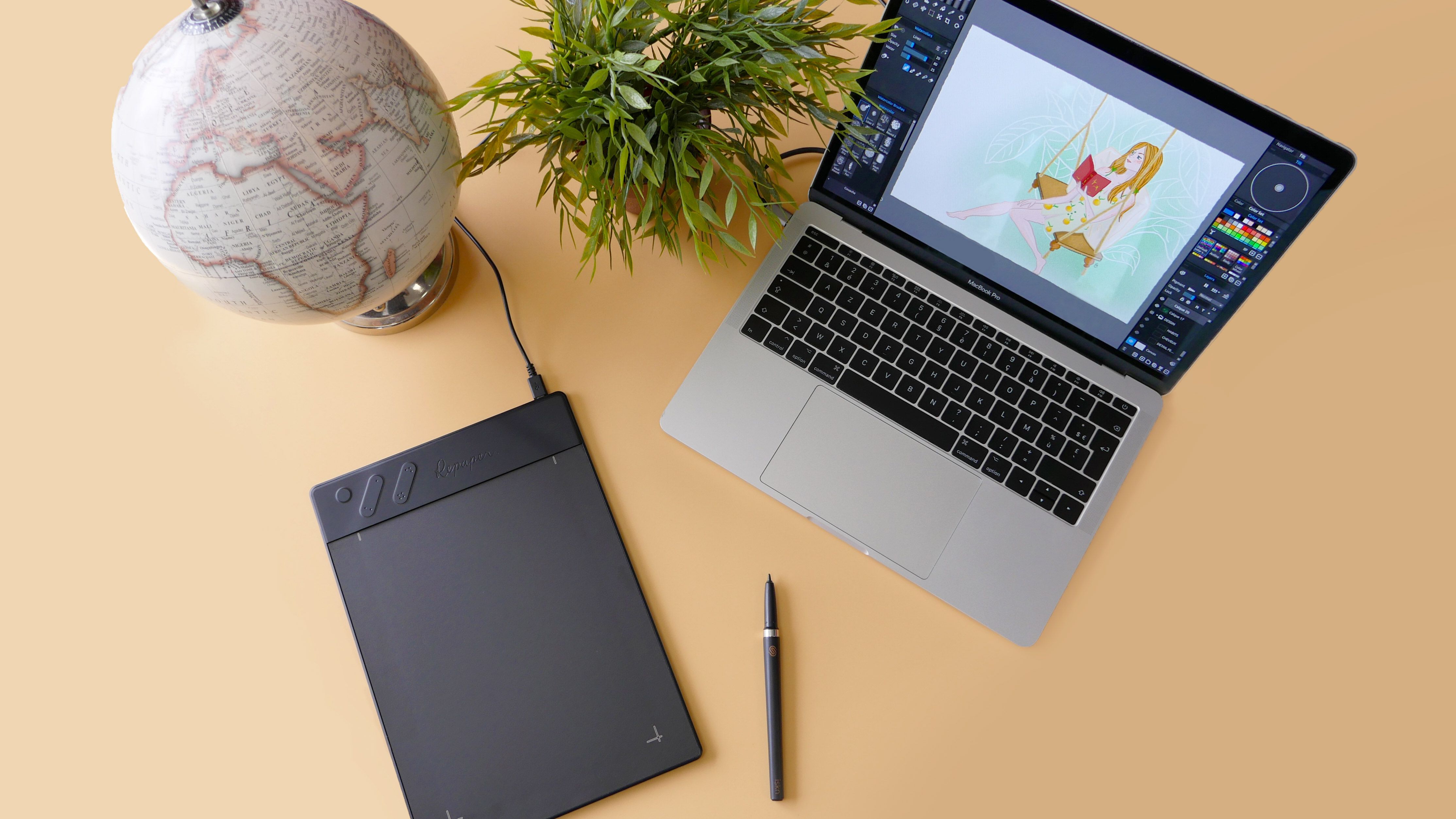 On a testé Repaper, la tablette graphique qui permet de dessiner