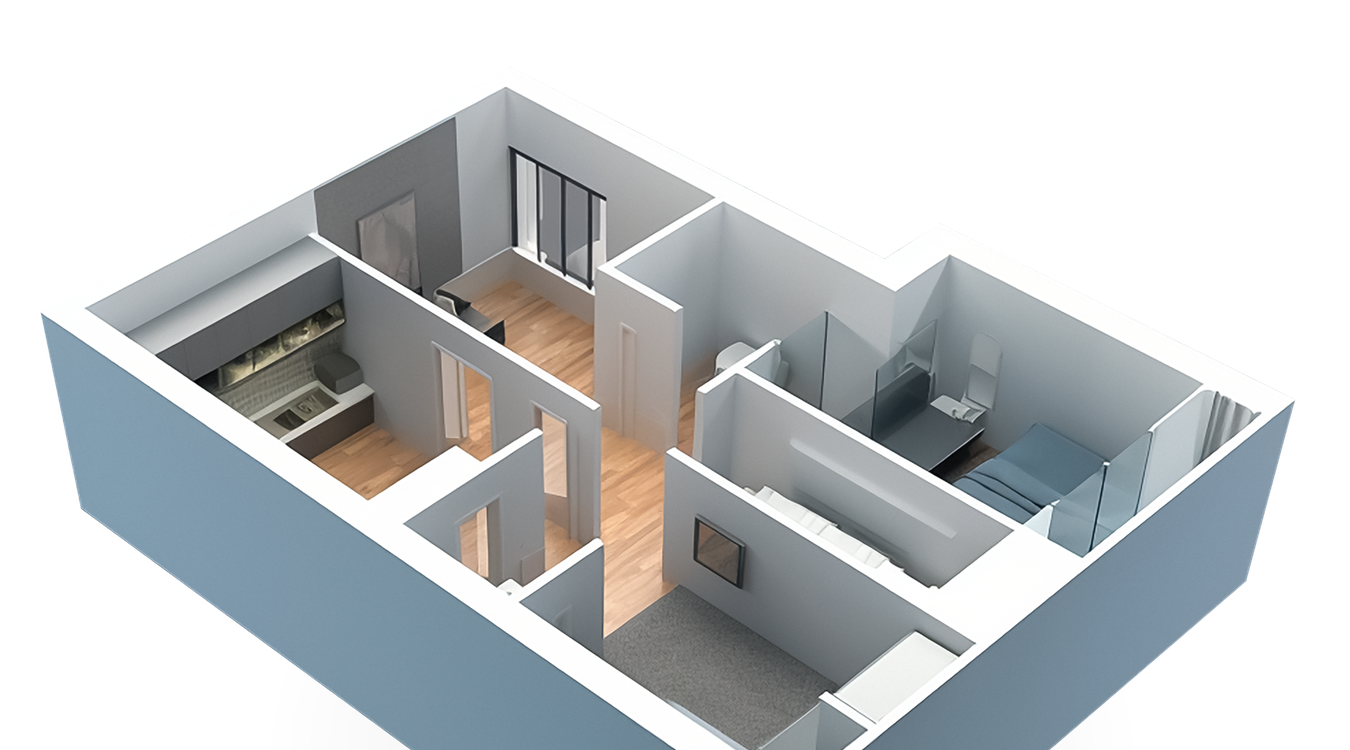 Platform for visual 3D / AR product configuration - Roomle