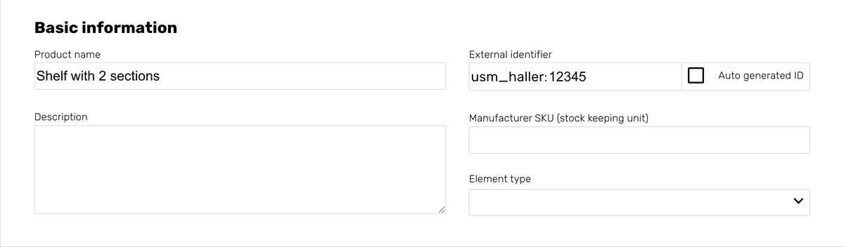 Rubens Admin: Create New 3D Product