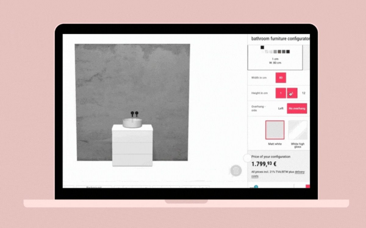 3D Product Configurator for Wix - Roomle