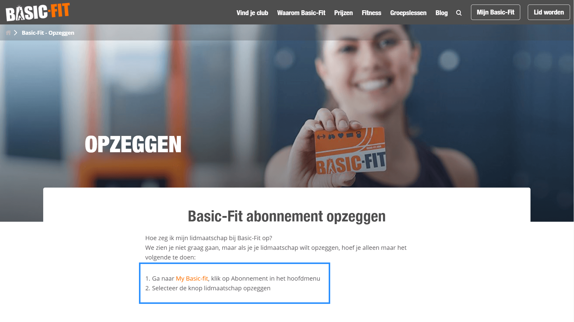 Hoe kun je BasicFit opzeggen? Dyme Hoe kun je BasicFit opzeggen? Dyme