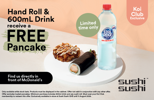 Sushi Sushi: Free Snack with Purchase 