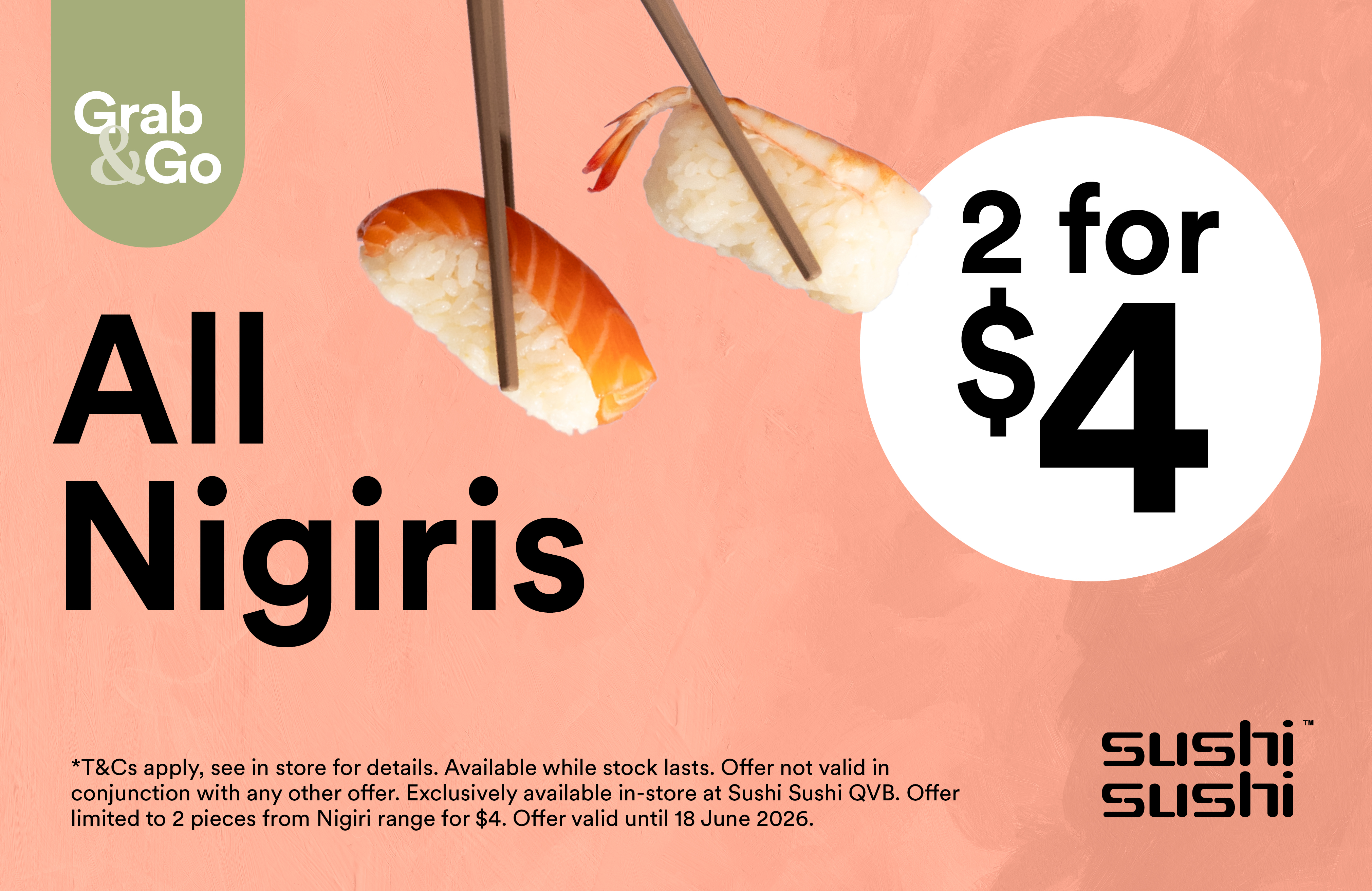 Sushi Sushi - 2 for $4 