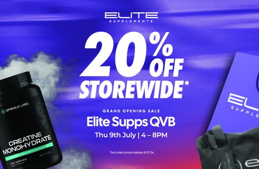 Elite Supplements' Grand Opening Event! 