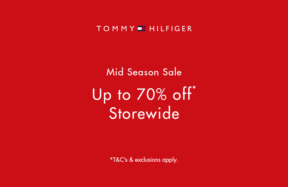 Tommy Hilfiger:  Mid-Season Sale 