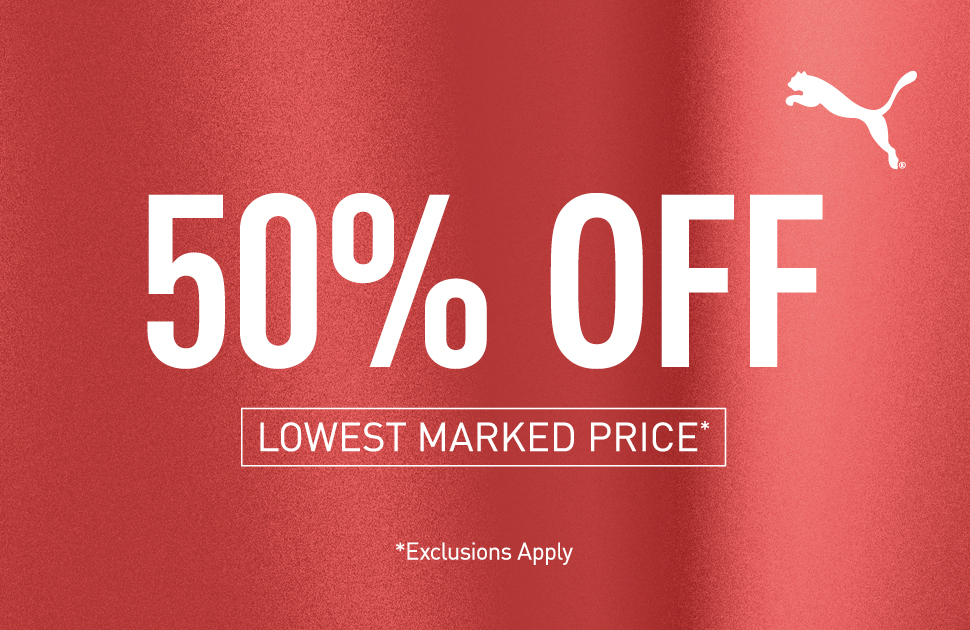 50% Off Lowest Marked Price