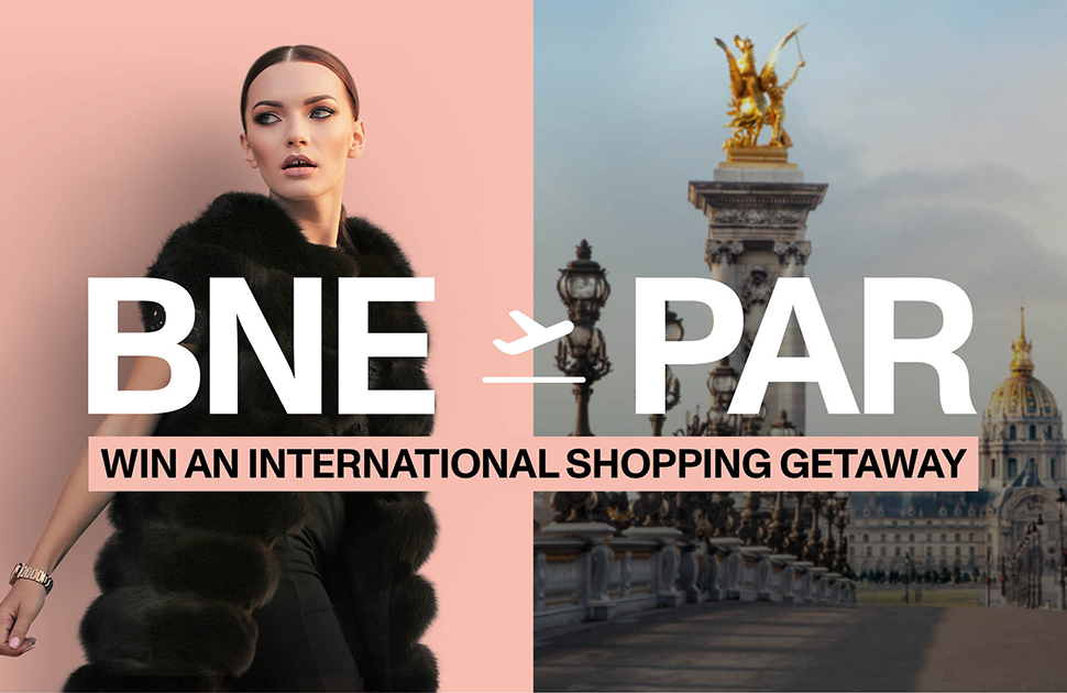 Win an international shopping getaway
