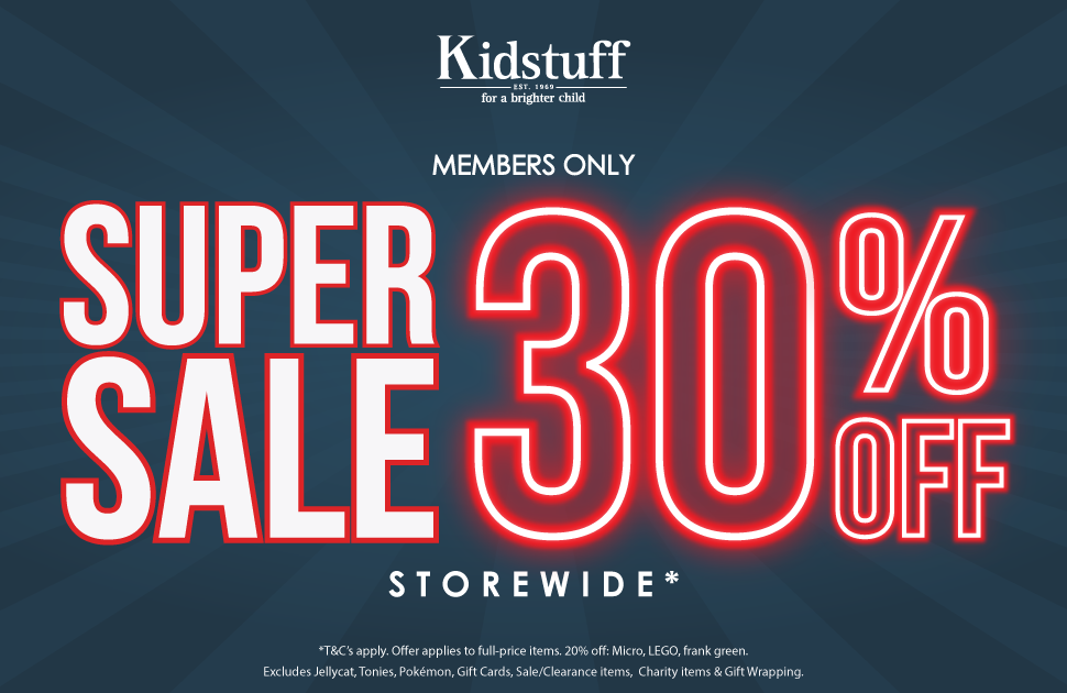 Kidstuff Super Sale