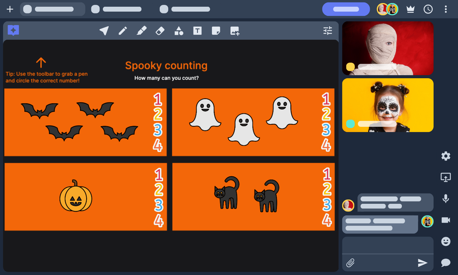 Halloween Counting Activity