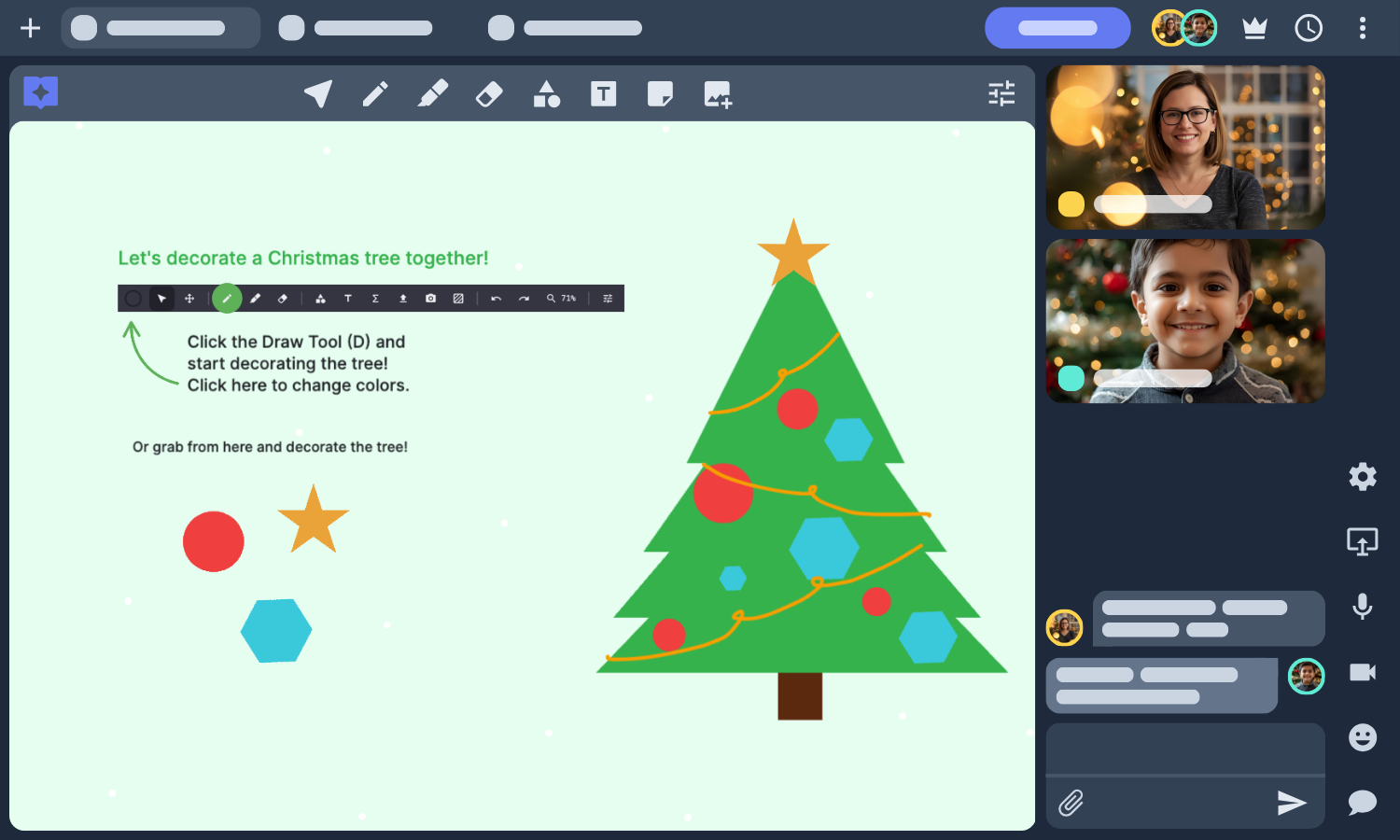 Virtual Christmas Tree