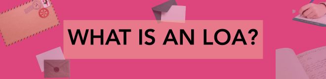 Graphic banner representing a Letter of Access (LOA), a regulatory document allowing companies to reference existing data for BPR biocidal product submissions.