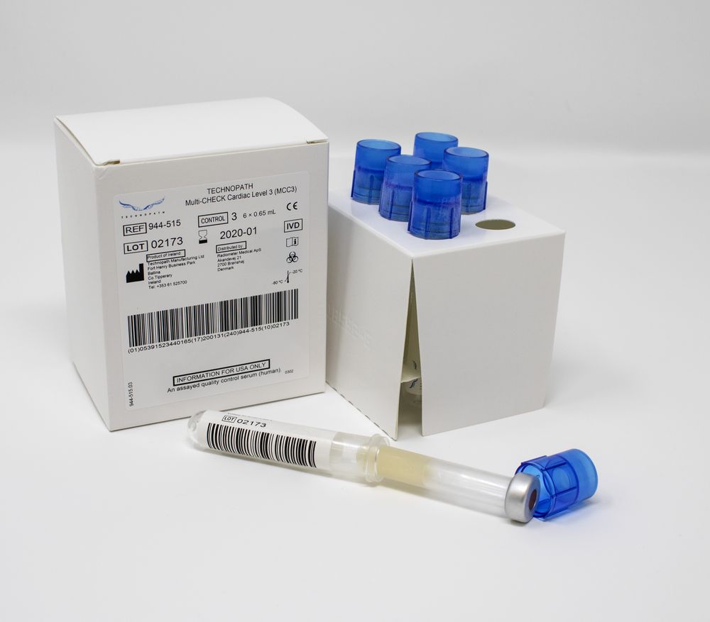 Multichem Barcoded Third Party Quality Controls