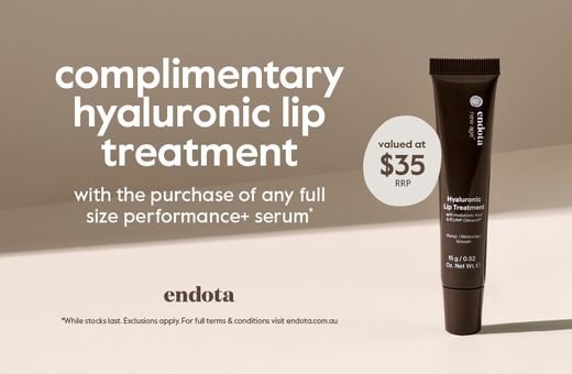 Endota Spa Complimentary Hyaluronic Lip Treatment