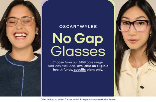 Oscar Wylee Are You Eligible for No Gap Glasses? 