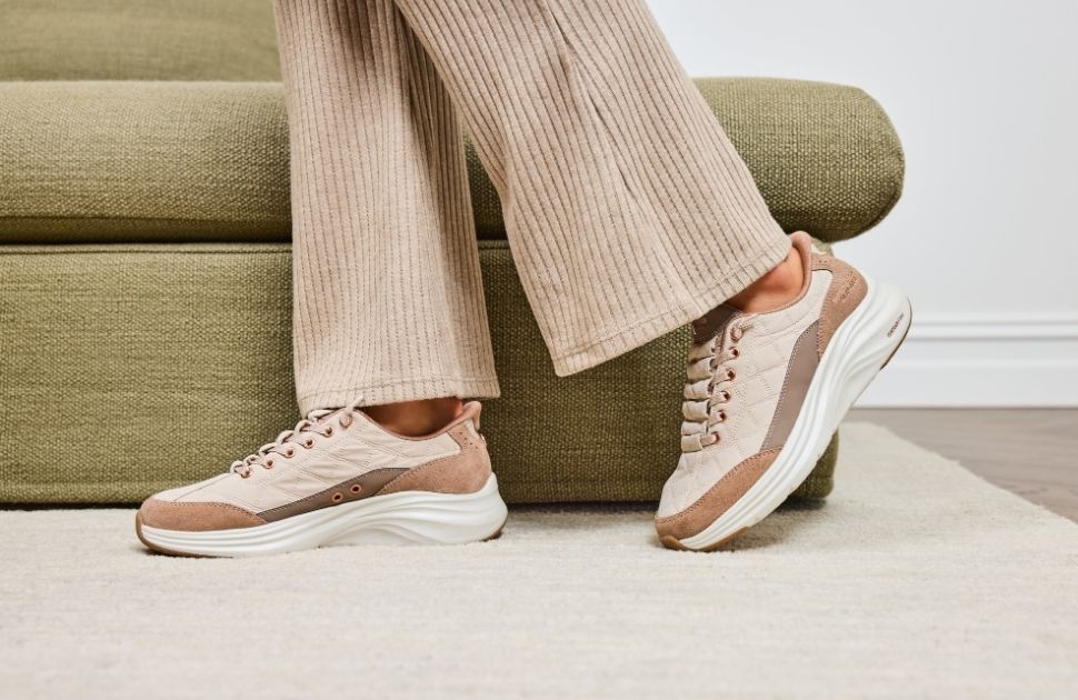 Skechers | Step Into Hands Free Comfort With Skechers Cozy Fit!