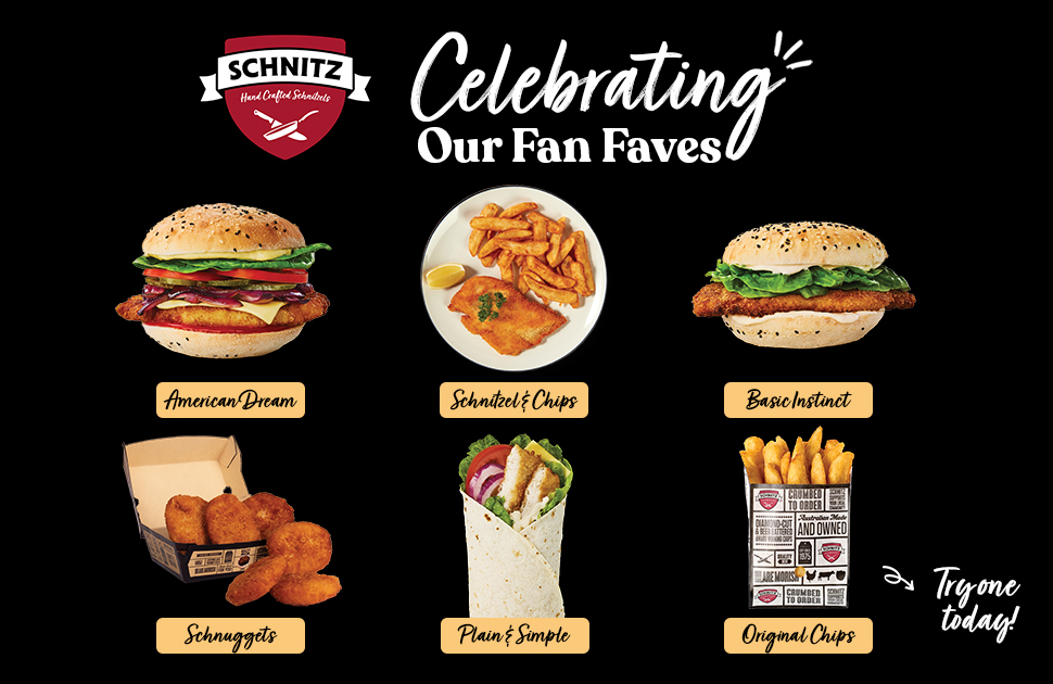 Schnitz Celebrating our Fan Faves!
