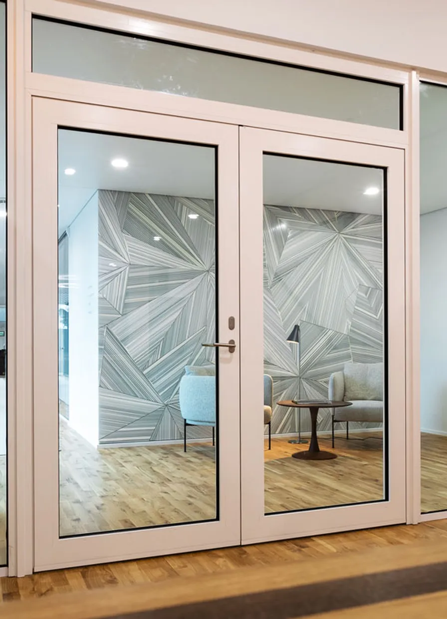 DEKO AG Aluminiumglasrammedør