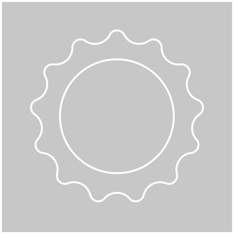 Cogwheel pattern