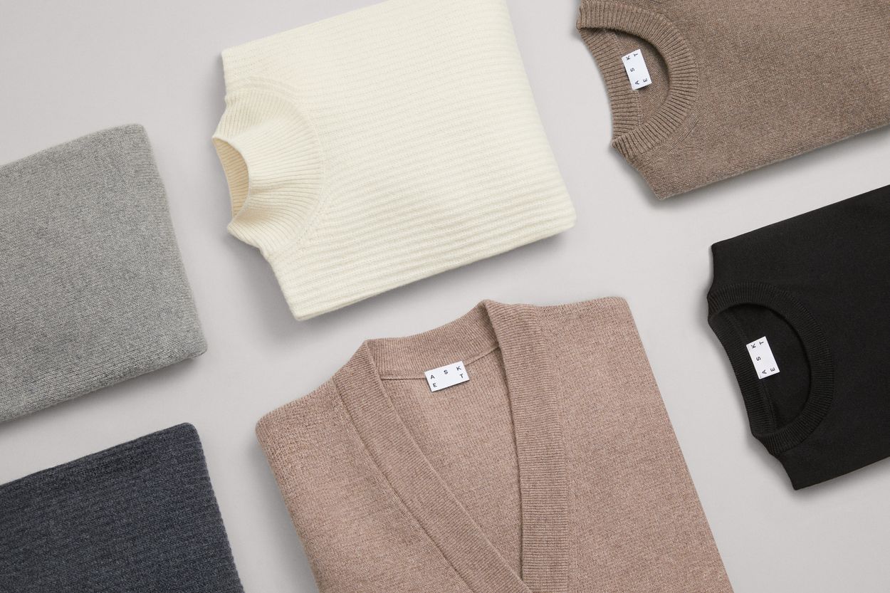 Asket cashmere outlet sweater