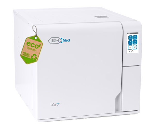 LaraXL with eco packaging label