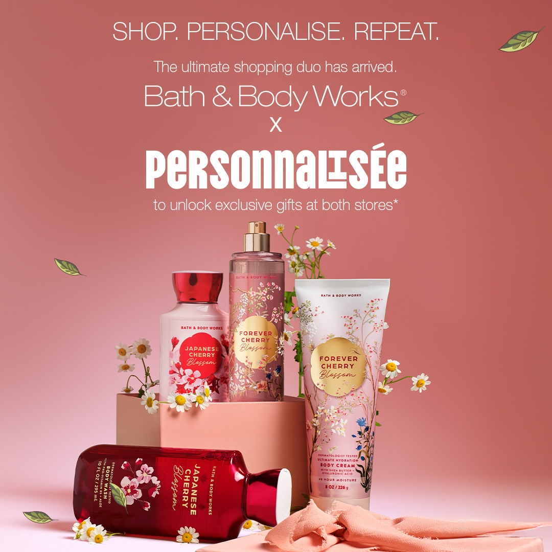Bath & Body Works x Personnalisée