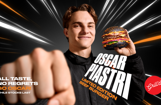 Grill'd | All Taste, No Regrets.  Go Oscar!