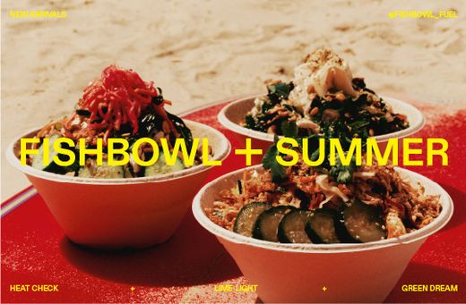 FISHBOWL's new summer menu