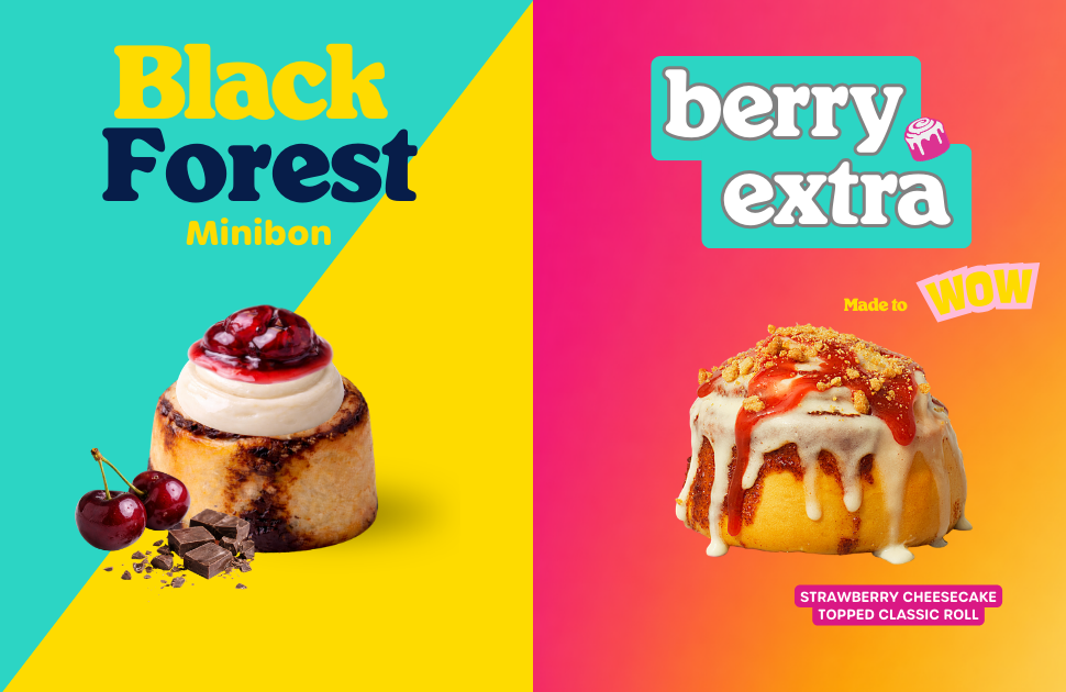 Cinnabon's New Black Forest & Berry Extra Minibons