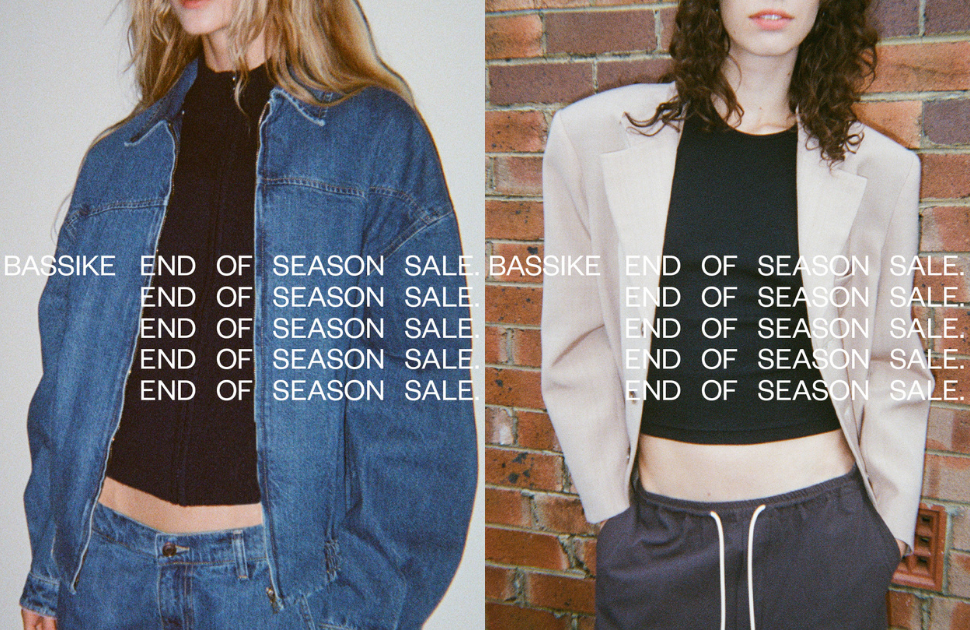 Bassike End of Season Sale 