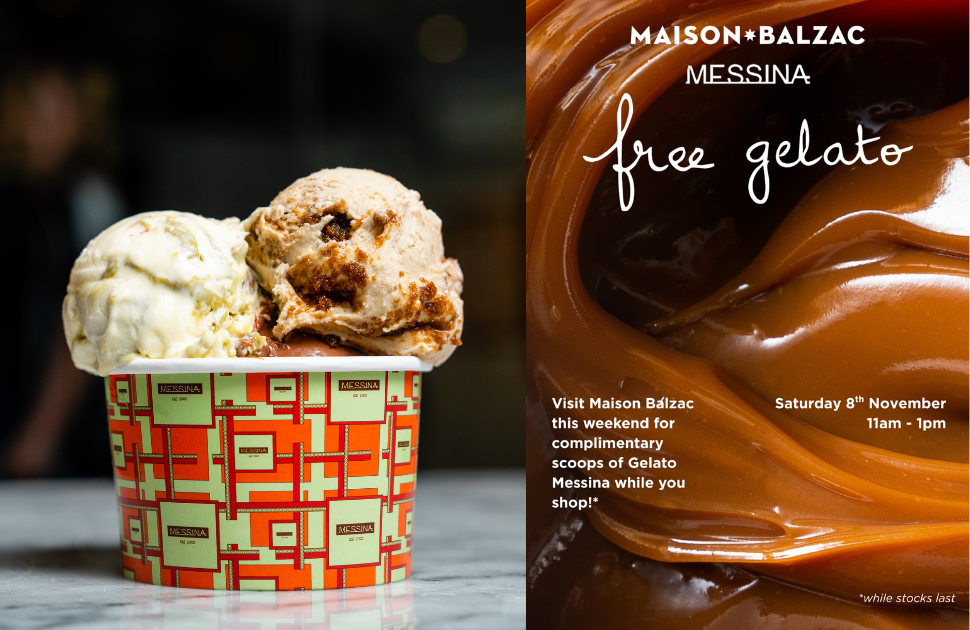Free Gelato Messina at Maison Balzac 