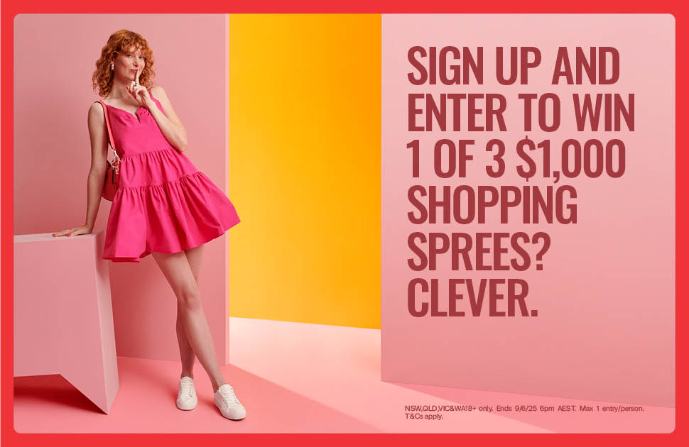 ‘Big Brand Sale’ WIN 1 of 3 $1,000 Shopping Spree Promotion Winners.