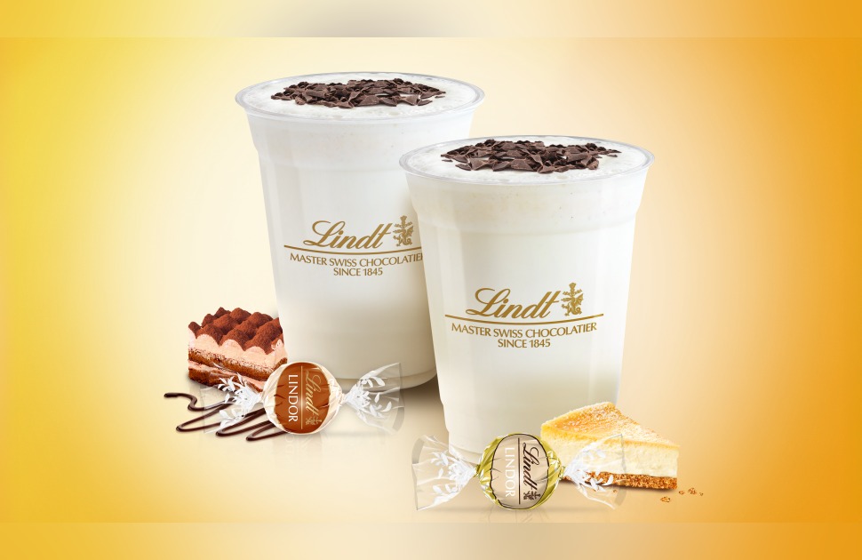 Lindt | New Lindt Lindor Dessert Milkshakes