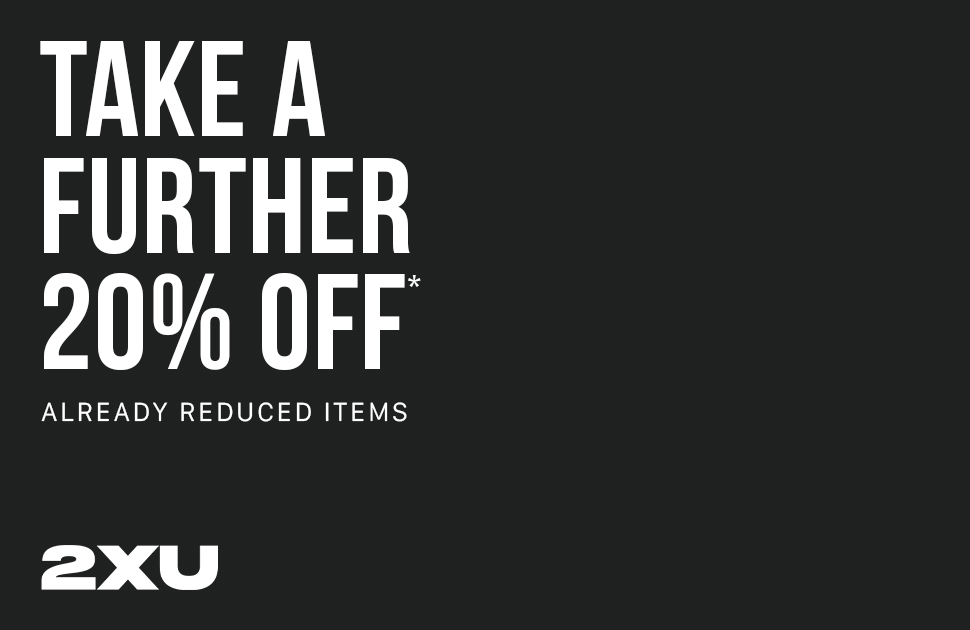 2XU Take A Further 20% Off Already Reduced Sale Items