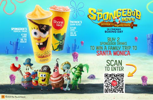 Sharetea SpongeBob Campaign