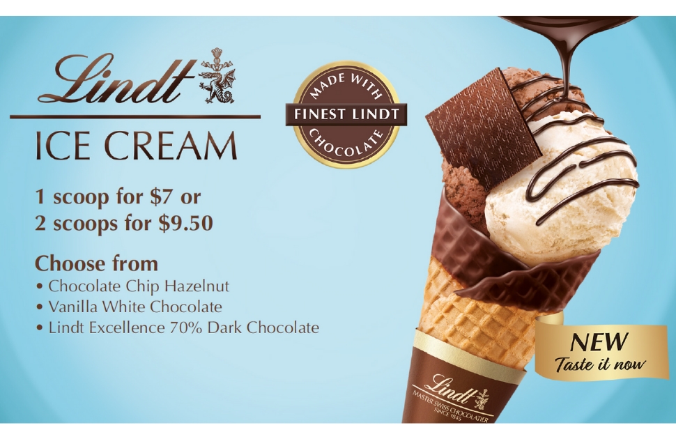 Discover NEW Lindt Takeaway Ice Cream