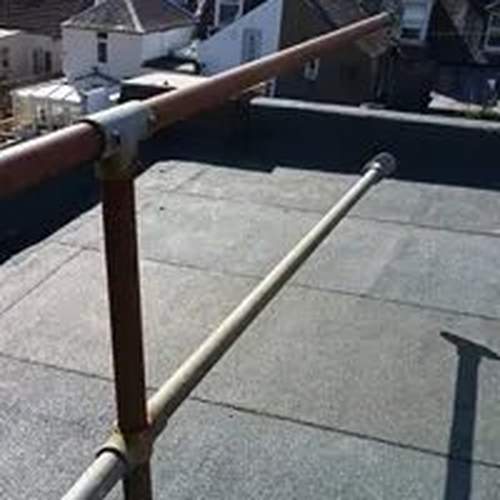 detailing around the safety rails